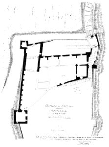 Fig 114, castello di barengo, pianterreno, p201, dis nigra, gen 1937, nigra il novarese