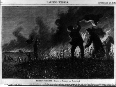 Fighting the (prairie) fire LCCN99614206
