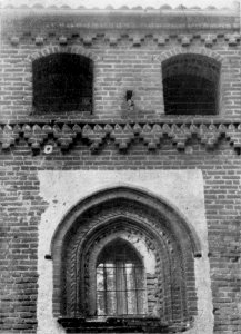Fig 65, castello di casalgiate, particolari, p170, foto nigra, nigra il novarese