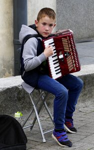 Young people keyboard instrument to play an instrument photo
