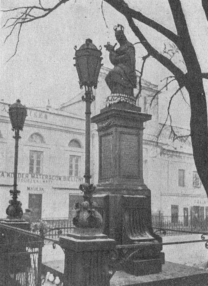 Figura Matki Boskiej Pasawskiej w Warszawie przed 1939