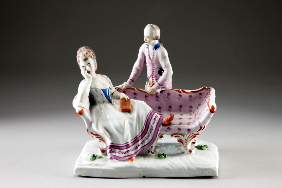 Figurgrupp. Thuringen - Gotha - Hallwylska museet - 87060