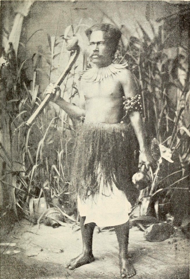 Fijian warrior
