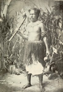 Fijian warrior photo