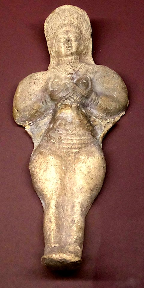 Figurine des déesse nue élamite 1500 1100 avant JC