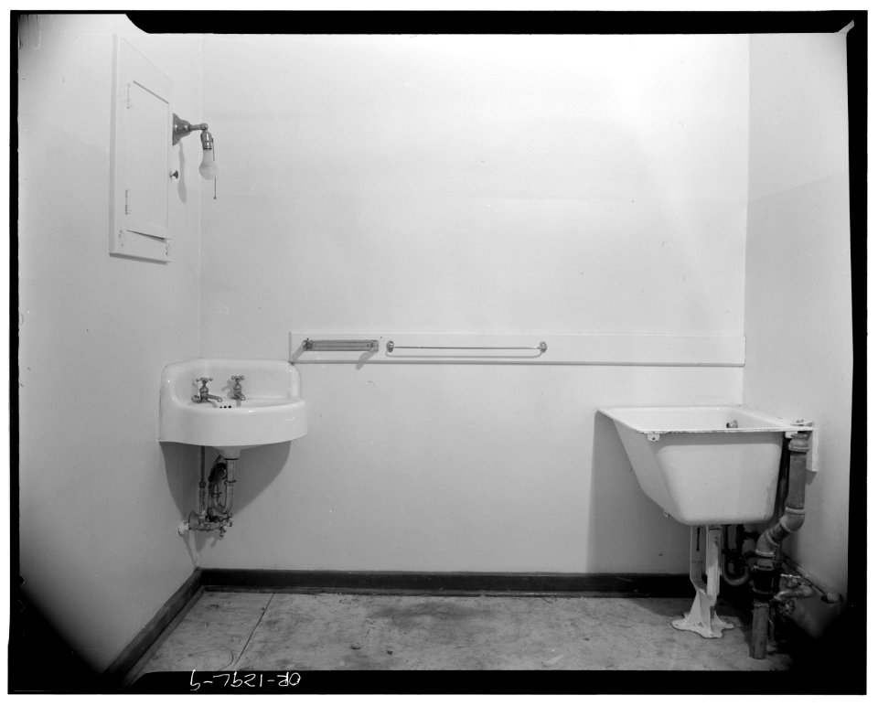 File-5495 Chugath Street - second floor washroom - Chemawa Indian School - Salem Oregon