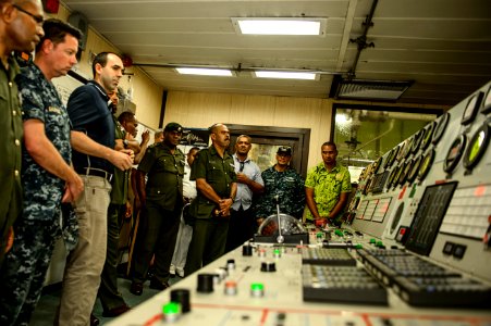 Fiji military tour USNS Mercy during Pacific Partnership 2015 150610-N-TQ272-121 photo