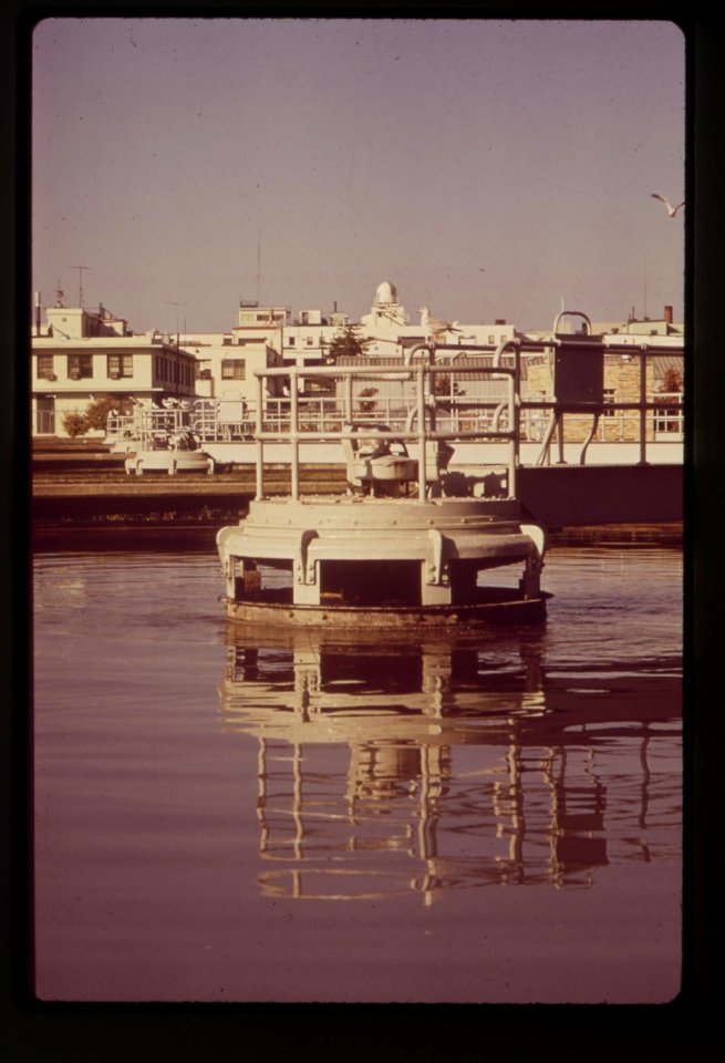 Filtration-unit-at-blue-plains-sewage-treatment-plant-november-1972 7461347150 o