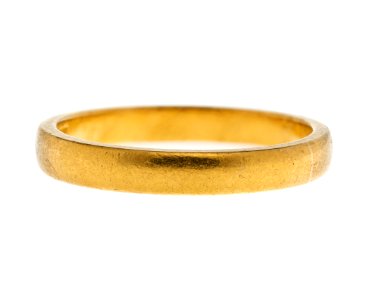 Fingerring, Johanna Kempes f. Wallis vigselring - Hallwylska museet - 110007