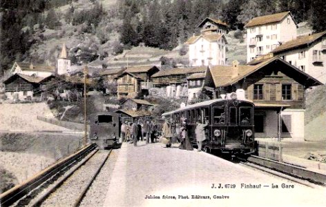 Finhaut - La gare