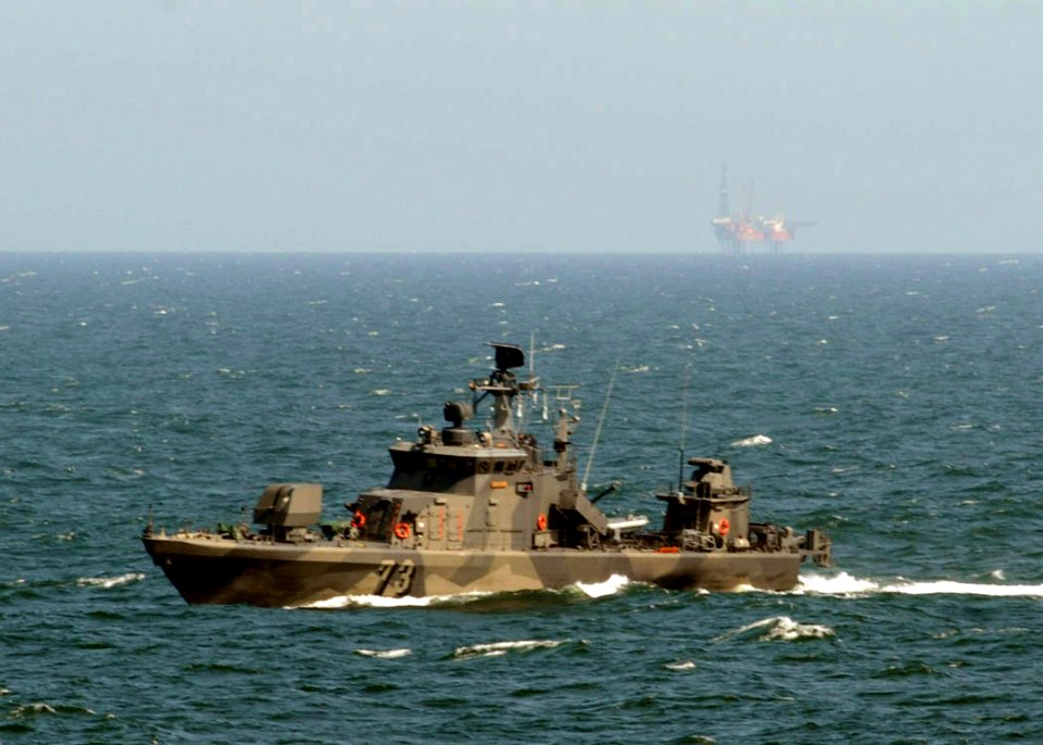 Finnish Rauma-class missile boat FNS Naantali (PTG 73)