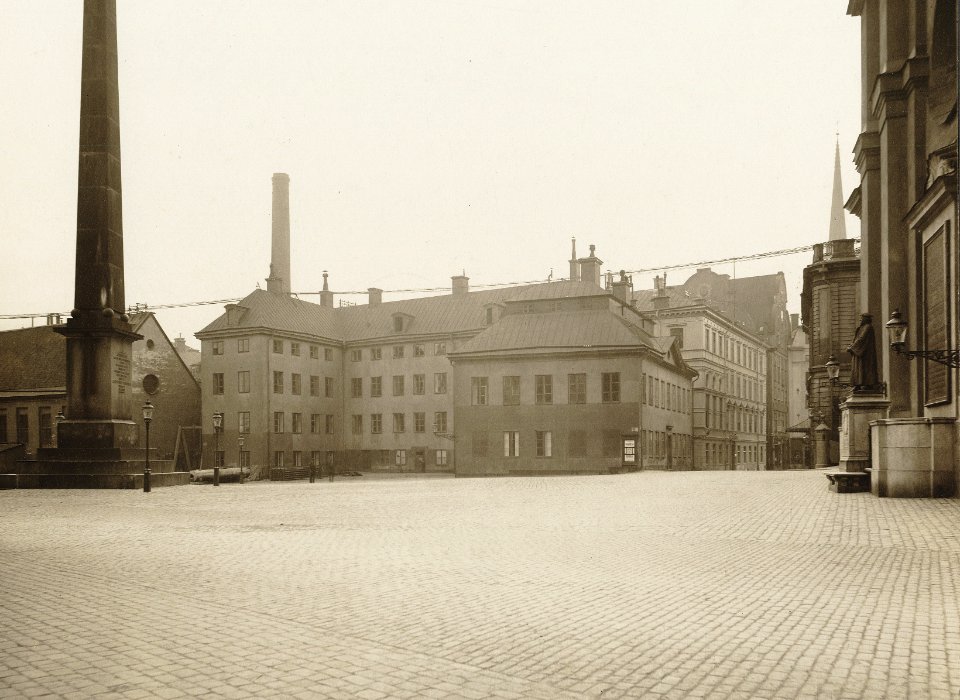 Finska kyrkan, Indebetouska huset, Storkyrkan ca 1910