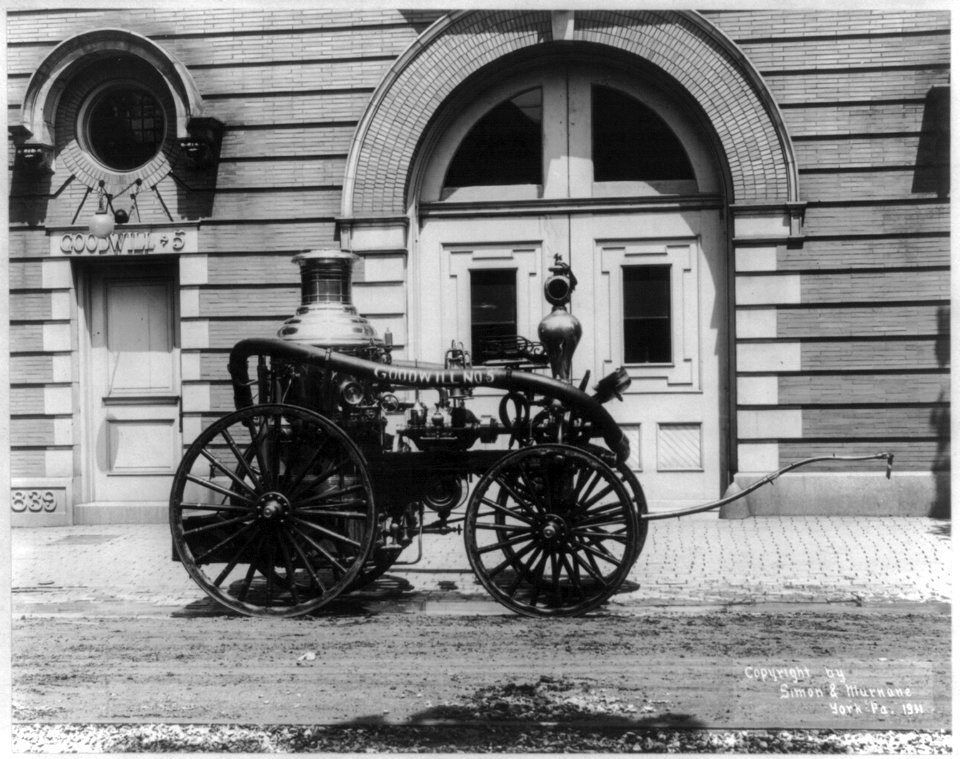 Fire-engines- Goodwill Hummingbird No. 5, York, Pa., fire department LCCN2004682138