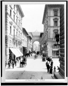 Firenze - Via Strozzi LCCN93500601