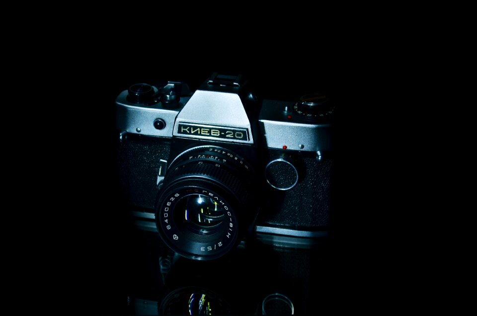Old black background manual