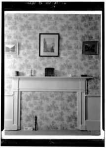 FIREPLACE IN FIRST FLOOR BEDROOM - Wheeler House, Orford Street, Orford, Grafton County, NH HABS NH,5-ORF,3-14