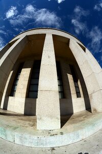 Building facade tower