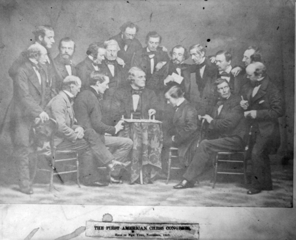 First American Chess Congress held in New York City, November 1857 LCCN2007675802