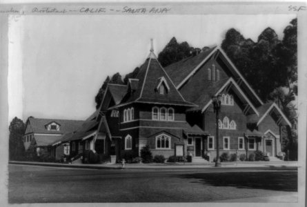 First Christian Church, Santa Ana, California LCCN91789404