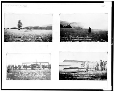 First airship crossing Continental Divide, Sept. 30, 11. Cromwell Dixon, aviator LCCN90712127