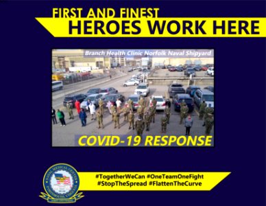 First and Finest - Heroes Work Here. COVID-19 Response. 20-0081-1345 (49943076907)