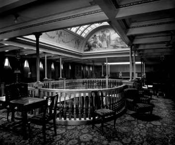 First Class Music Room on the 'Kaisar-i-Hind' (1914) RMG G10983