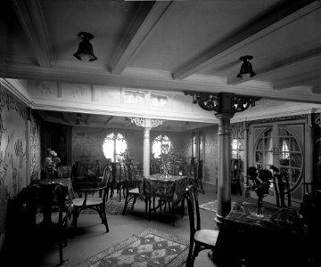 First Class Chinese Tea Room on the 'Ciudad de Buenos Aires' (1914) RMG G10971