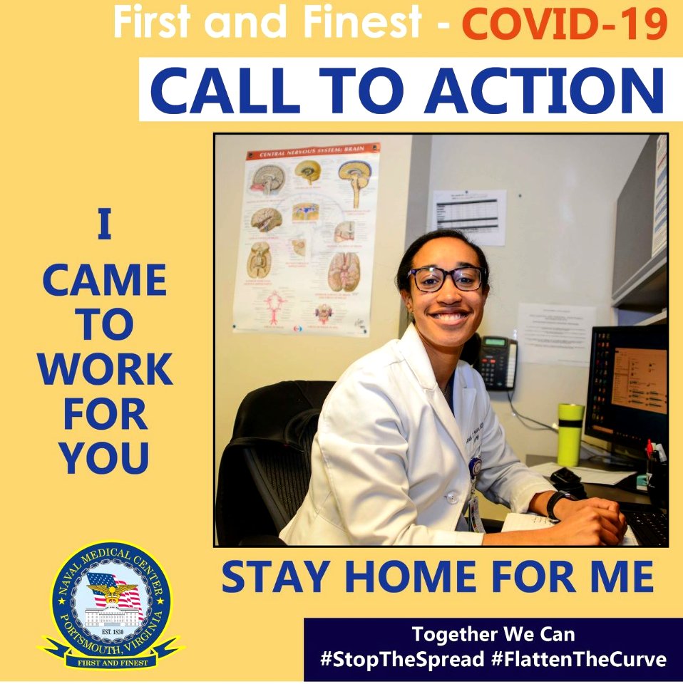 First and Finest - COVID-19 Call to Action. I Came to Work for You. Stay Home for Me.20-0081-1336 (49942315452)