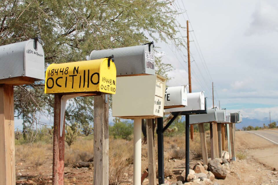 Drop mailbox number
