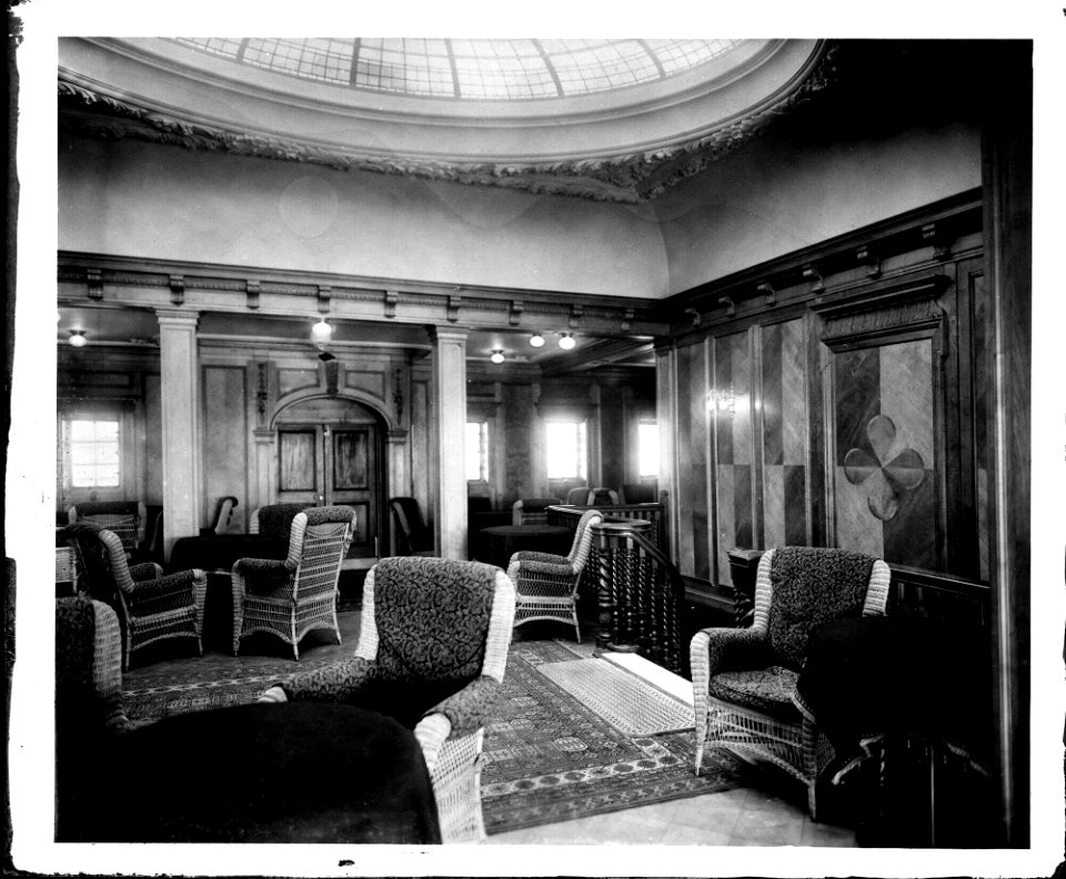First Class Smoking Room on the 'Niagara' (1913) RMG G11000