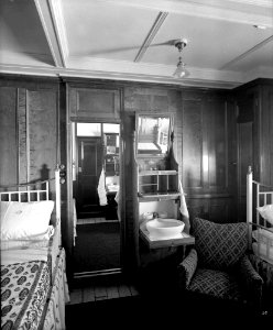First Class suite on the 'Balmoral Castle' (1910) RMG G10617 photo
