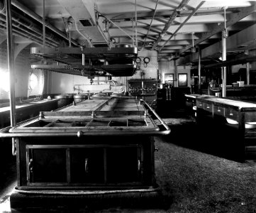 First Class Galley on the 'Aquitania' (1914) RMG G10846