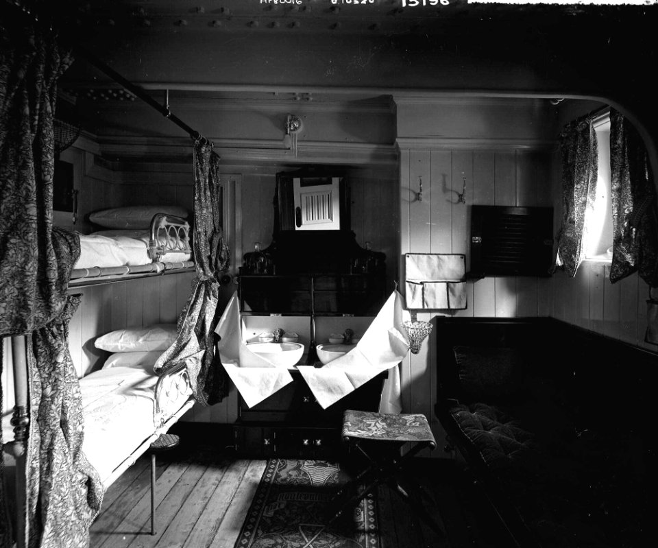 First Class cabin on the 'Omrah' (1899) RMG G10520