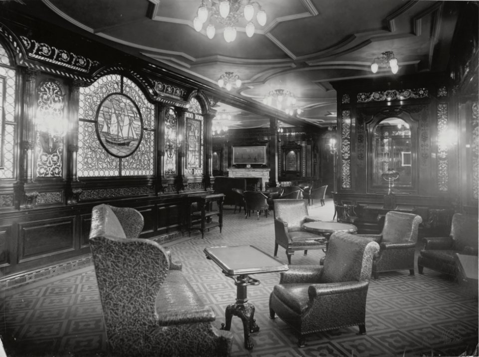 First Class Smoking Room Olympic