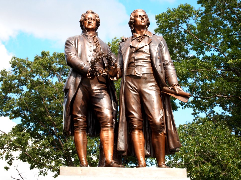 Goethe-Schiller Monument - Syracuse