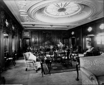 First Class Lounge on the 'Empress of Asia' (1913) RMG G10719