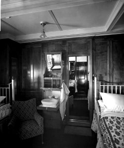 First Class suite on the 'Balmoral Castle' (1910) RMG G10616