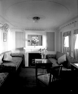 First Class suite on the 'Empress of Asia' (1913) RMG G10729