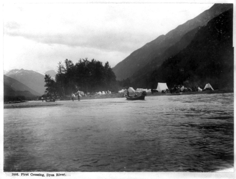 First crossing, Dyea River LCCN2004672219