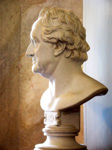 Goethe-Bueste Rauch@Weimar Anna Amalia Bibliothek