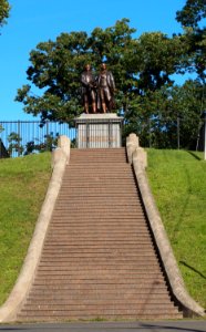 Goethe-Schiller Monument - Syracuse - Approach