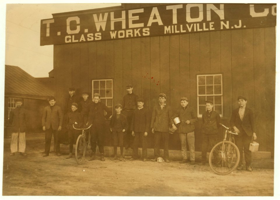 Going home from Wheaton Glass Co., Milleville (i.e., Millville), N.J. LOC nclc.01252