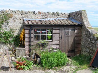 Holy island outdoor construction