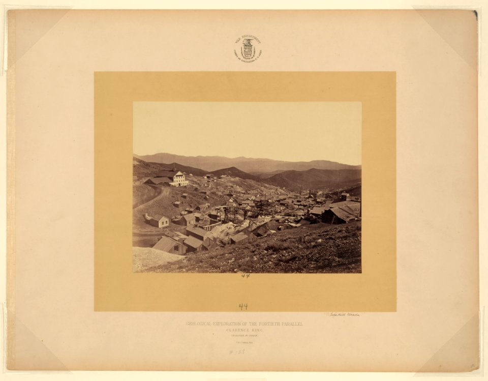 Gold Hill, Nevada - T.H. O'Sullivan, phot. LCCN2006685031