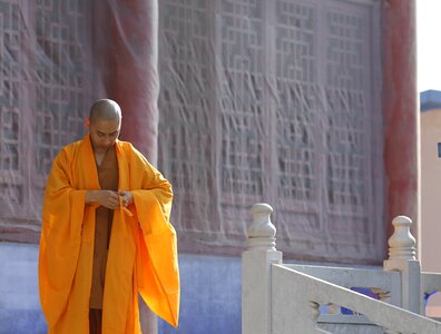 Monk han pass buddhism photo