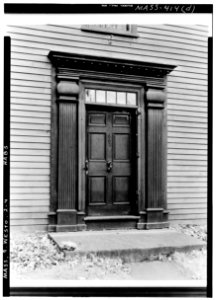 Golden Ball Tavern (Weston, Massachusetts) - HABS - 081337pu