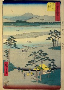 GojūSanTsugi-MeishoZu'e, Mitsuke by Hiroshige