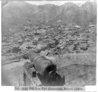 Gold Hill, Fort Homestead, Bower's Canyon LCCN2002723118