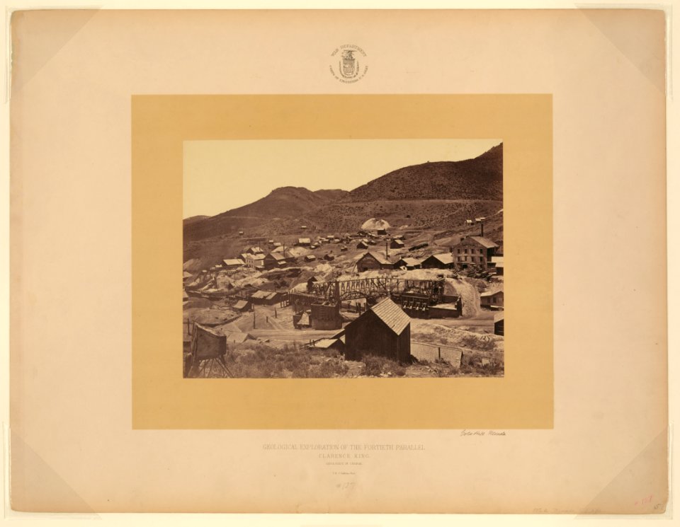 Gold Hill, Nevada - T. H. O'Sullivan, phot. LCCN2006685030