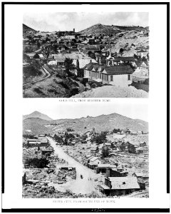 Gold Hill, from Belcher Dump. Silver City, from south end of town LCCN93503840